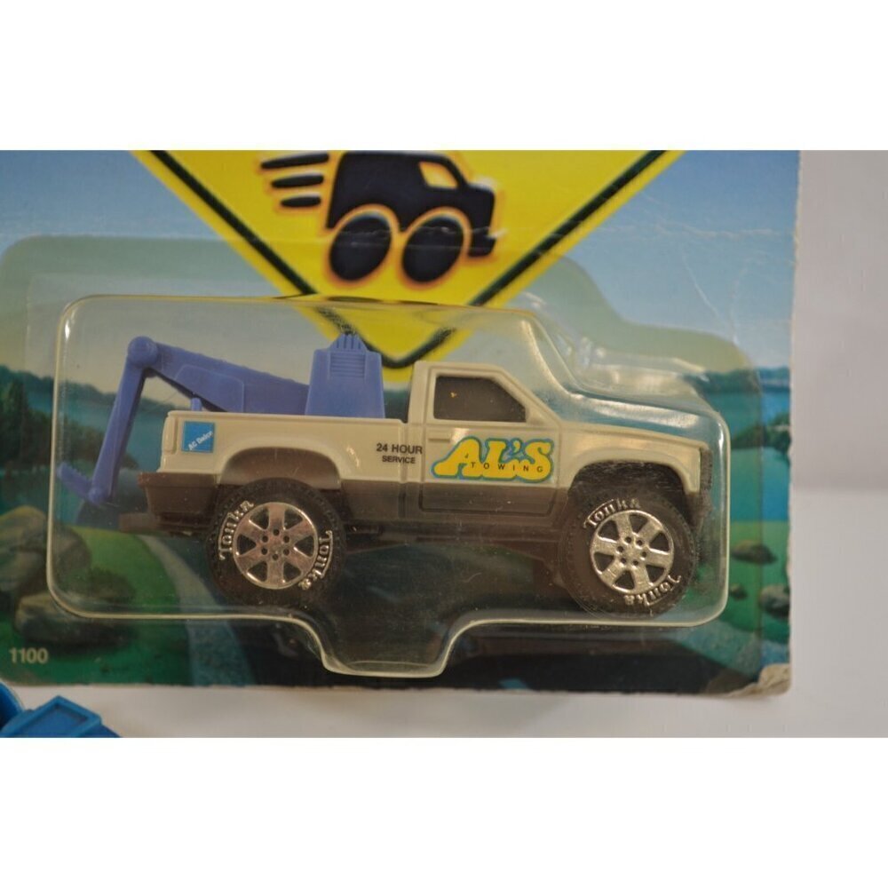 Tonka Tough Treads AL's Towing + Loose Jeep Toy Car 1100 1989 - Picture 4 of 15